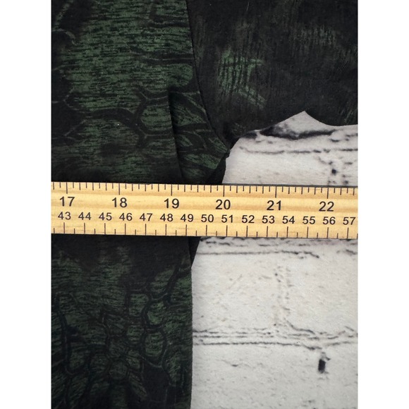 Affliction Mens X Large Live Fast Chris Sniper Skull Graphic T Shirt Black Green - Picture 3 of 7